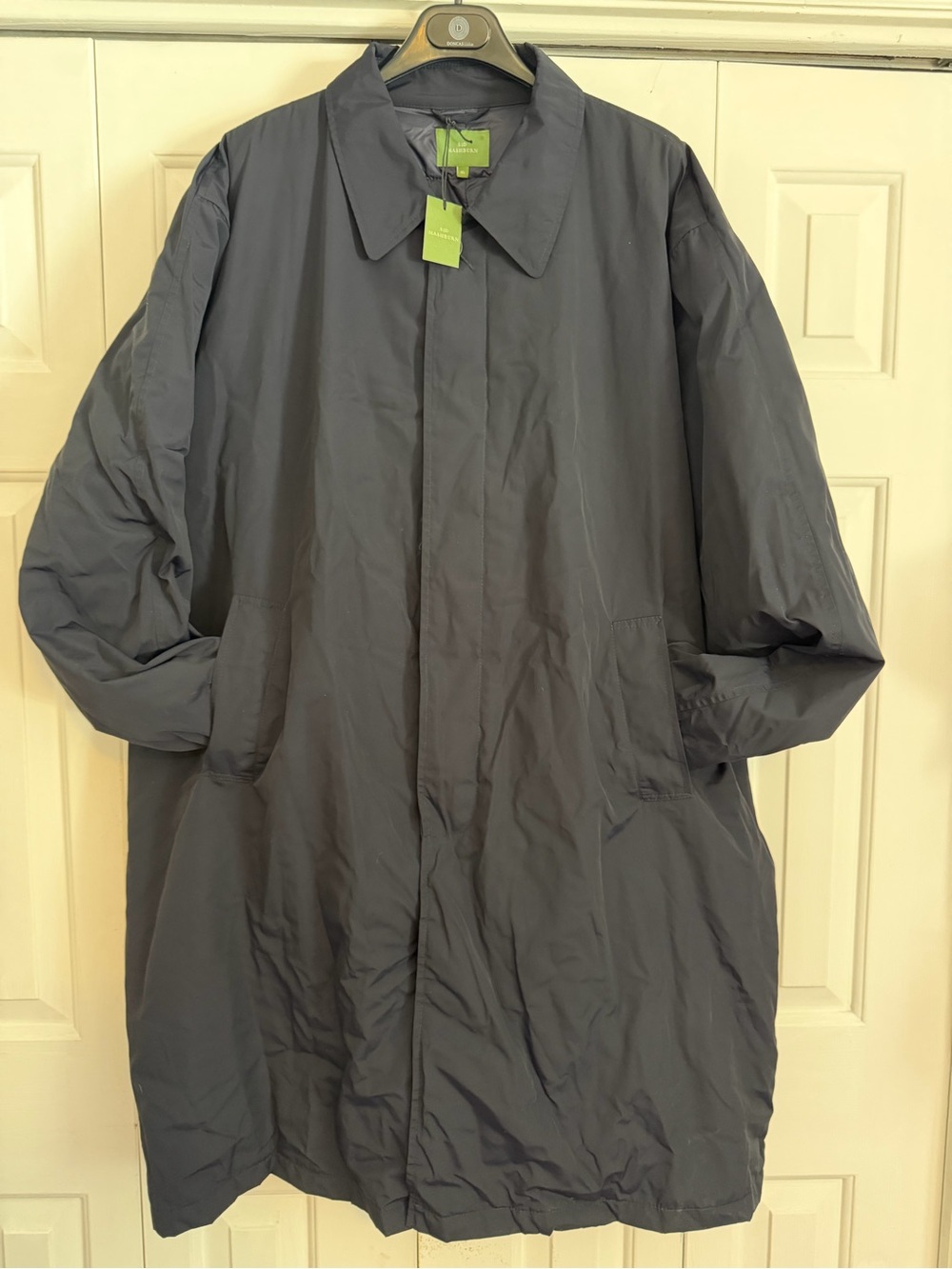 Doncaster Men's Dark Navy Trench Coat